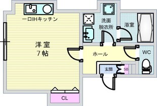 エスポワール蛍池の物件間取画像